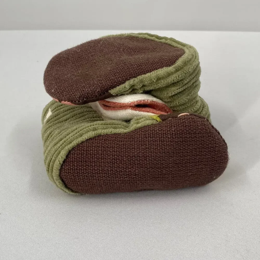 Infusion Fibers Fabric Baby Girls Button Booties 6-12mo